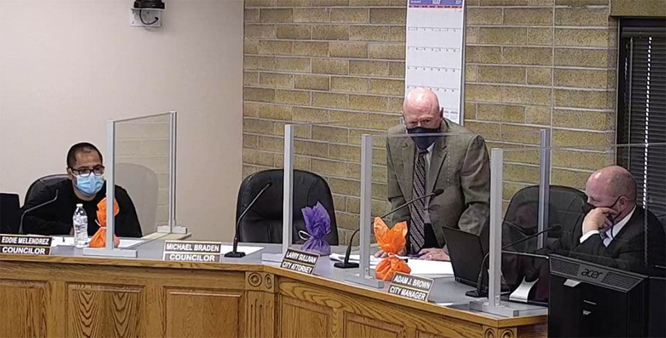 Justus ejected from meeting for disruption